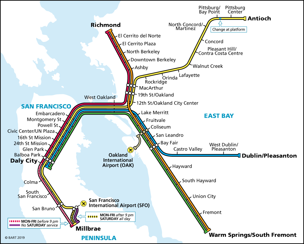 BART-map